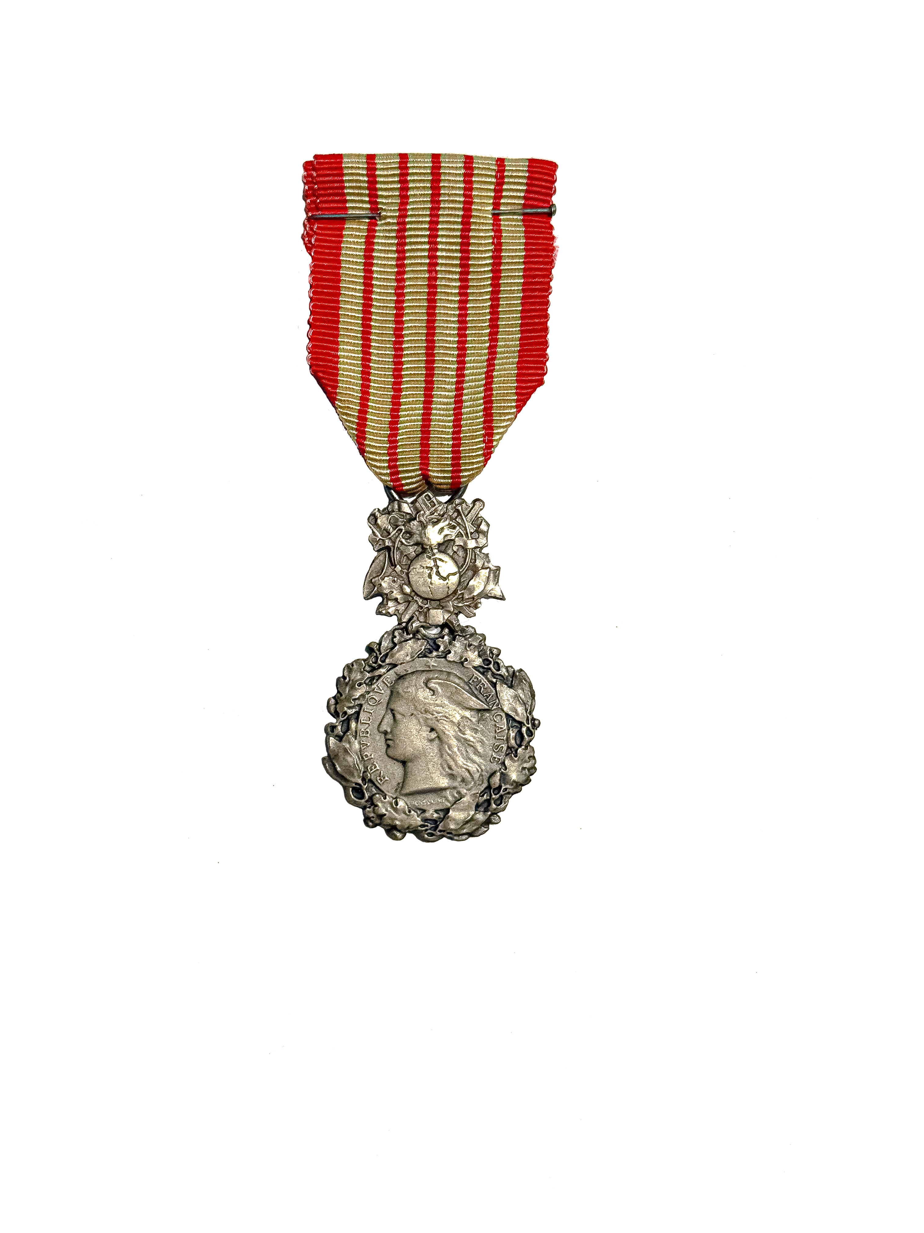 Médaille des Douanes de l’arrière-grand-père maternel d’Emmanuel Dubuisson